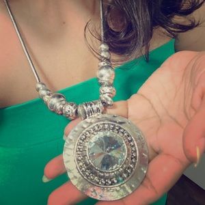 Big n heavy hammered beautiful Necklace